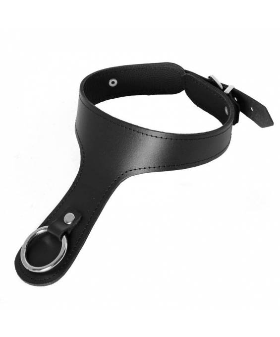 COLLIER CUIR NOIR - HISTOIRE D'EAU