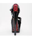 ESCARPINS OUVERTS PLATEFORME CORSET