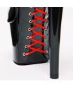ESCARPINS OUVERTS PLATEFORME CORSET