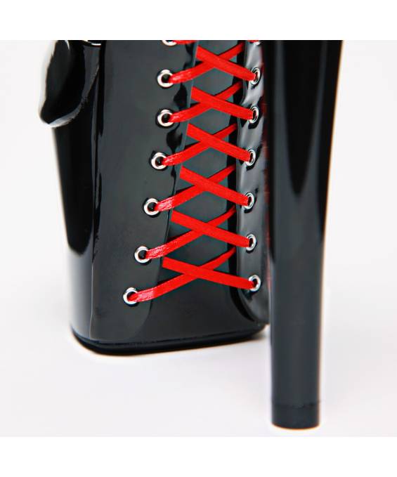 ESCARPINS OUVERTS PLATEFORME CORSET