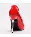 ESCARPIN VINYLE ROUGE