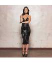 VULKANISCHES VINYLKLEID