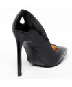 ESCARPINS VINYLE NOIR OU ROUGE