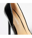 ESCARPINS VINYLE NOIR OU ROUGE