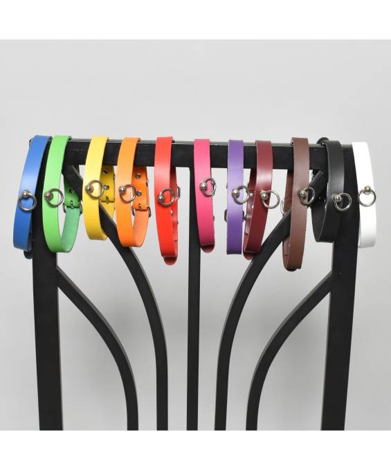 COLLIER CUIR ENORA