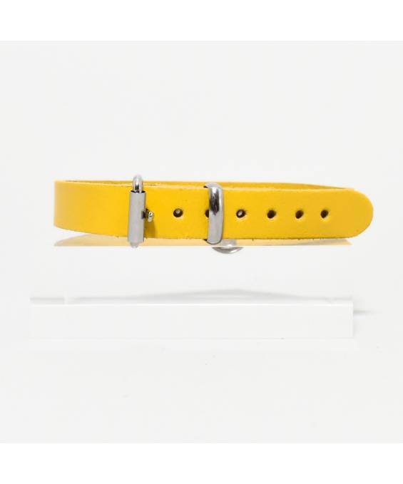 COLLIER CUIR ENORA