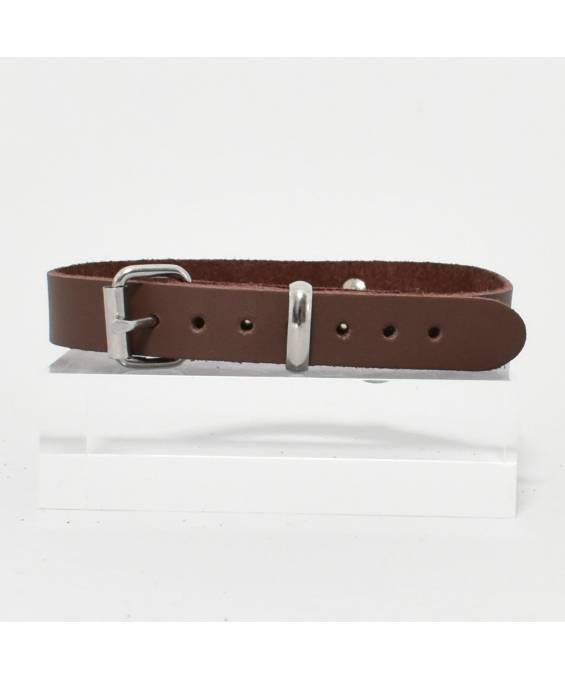 COLLIER CUIR ENORA