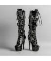HOLY-BOTTINES VINYLE BOUCLES