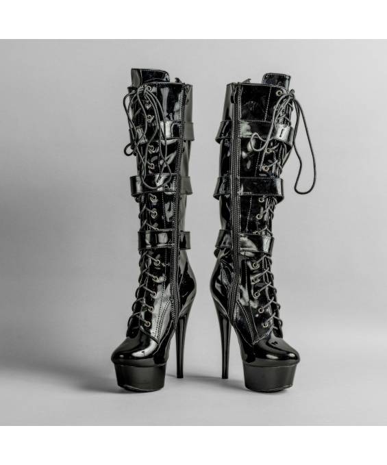 HOLY-BOTTINES VINYLE BOUCLES
