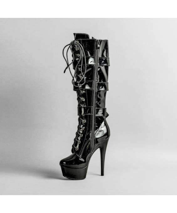 HOLY-BOTTINES VINYLE BOUCLES