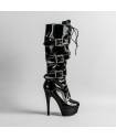 HOLY-BOTTINES VINYLE BOUCLES