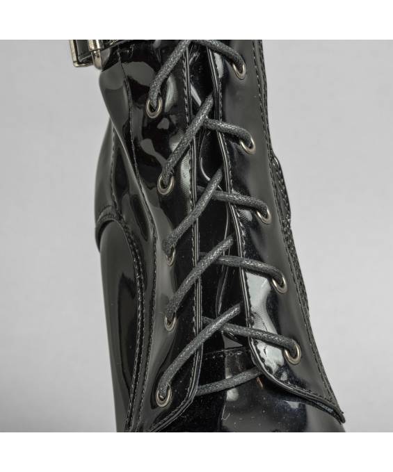 HOLY-BOTTINES VINYLE BOUCLES