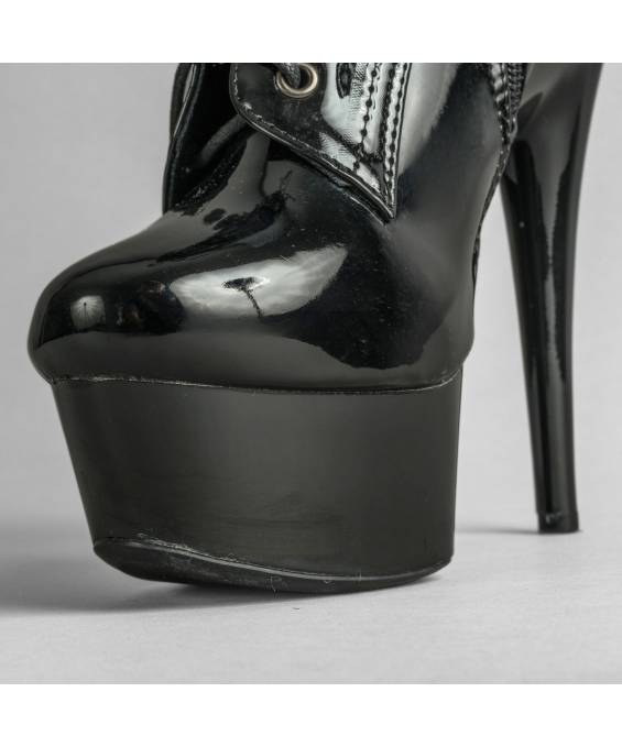 HOLY-BOTTINES VINYLE BOUCLES