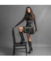 HOLY-BOTTINES VINYLE BOUCLES