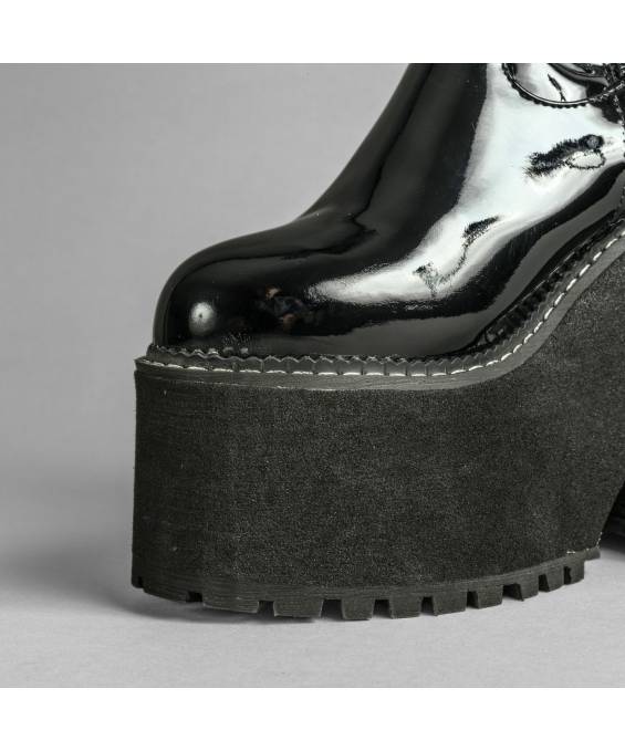 ANIA-BOTTINES VINYLE ZIP T.36