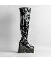 ANIA-BOTTINES VINYLE ZIP T.36