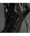 LADY-BOTTINES VINYLES TALON MÉTAL