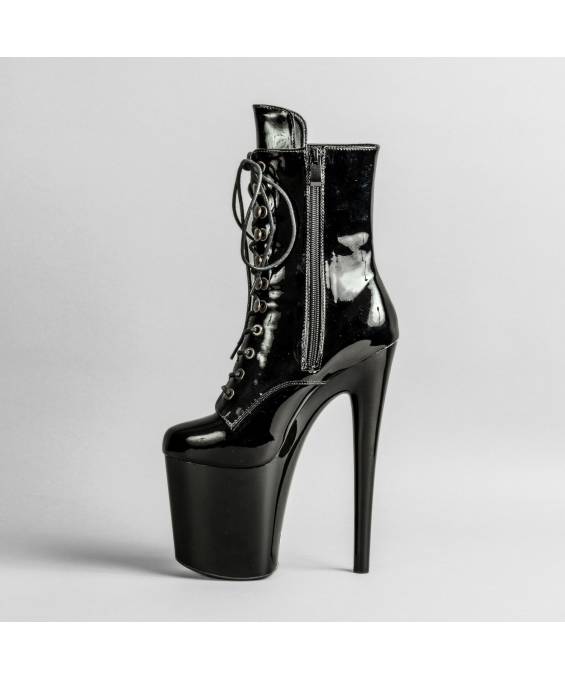 BOTTINES HTE PLATEFORME VINYLE