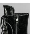 BOTTINES HTE PLATEFORME VINYLE