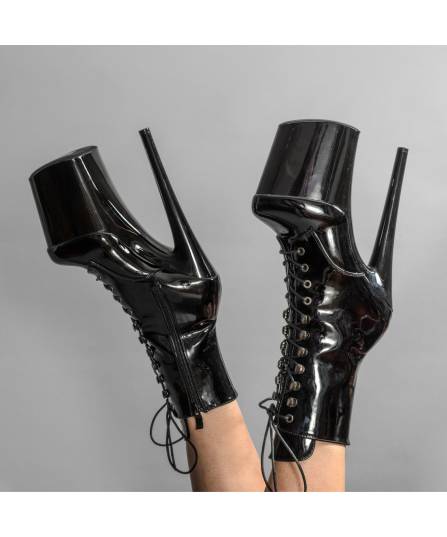 BOTTINES HTE PLATEFORME VINYLE