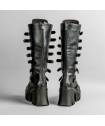 DRAKO-BOTTINES SIMILI BOUCLES MÉTAL