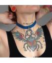 COLLIER CUIR ENORA