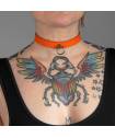 COLLIER CUIR ENORA