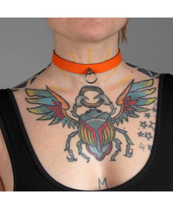 COLLIER CUIR ENORA