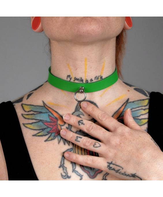 COLLIER CUIR ENORA