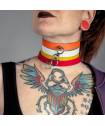 COLLIER CUIR ENORA