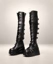 Ophélia Gothic-Stiefel – Demonia-Schuhe